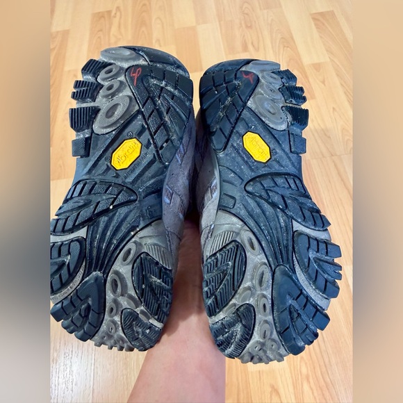 Merrell Women’s Size 5 Moab 2 WP Granite Hiking Shoes - Picture 7 of 12